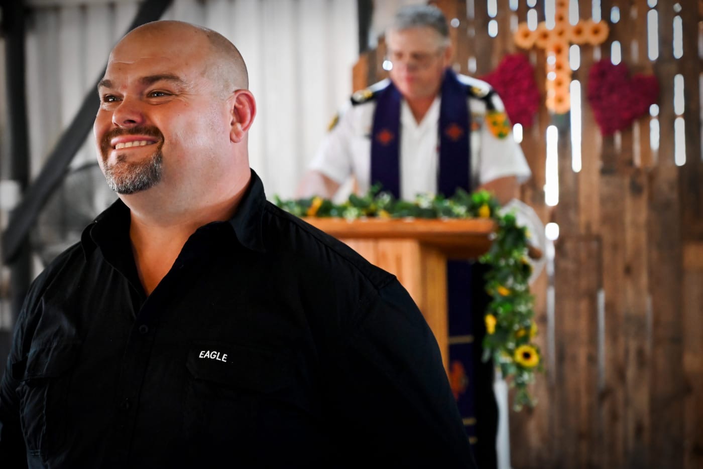 Wedding ceremony by Dr. Gerrit Rademeyer in Nongoma