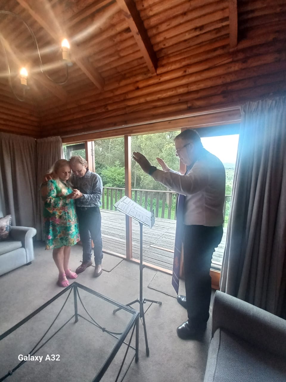 Wedding ceremony by Dr. Gerrit Rademeyer in Nongoma