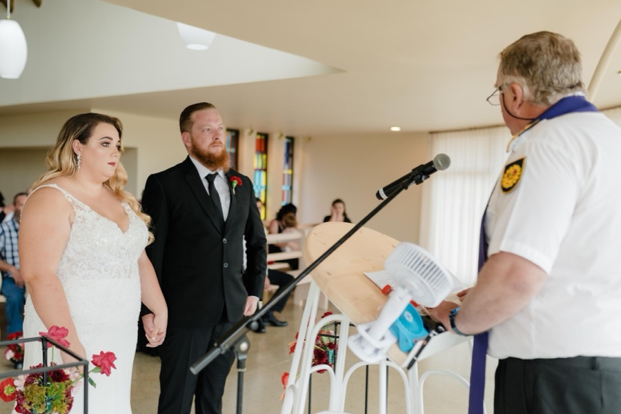Wedding ceremony by Dr. Gerrit Rademeyer in Nongoma