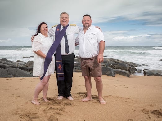 Wedding ceremony by Dr. Gerrit Rademeyer in Nongoma